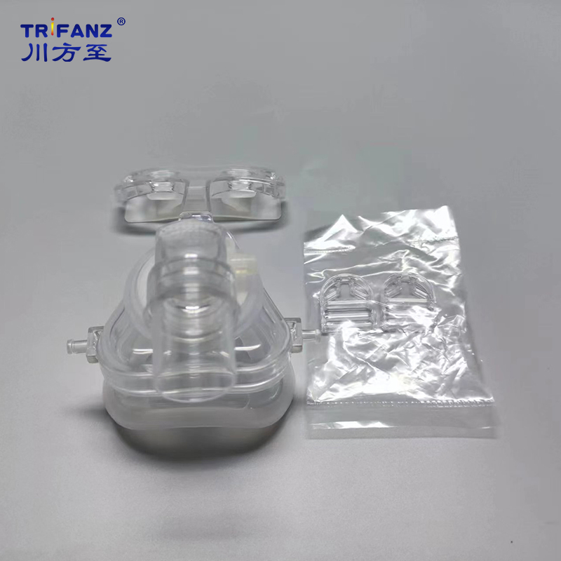Nasal CPAP Mask Medical Grade Hospital ICU Clinical Respiratory Care Professional Medical Device