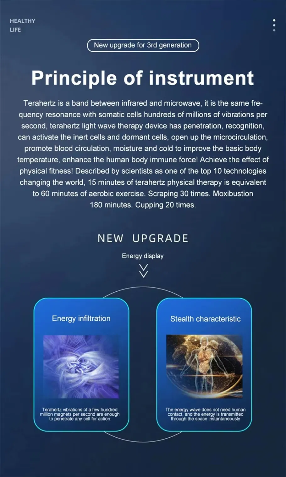 Terahertz Cell Hyperthermia Equipment