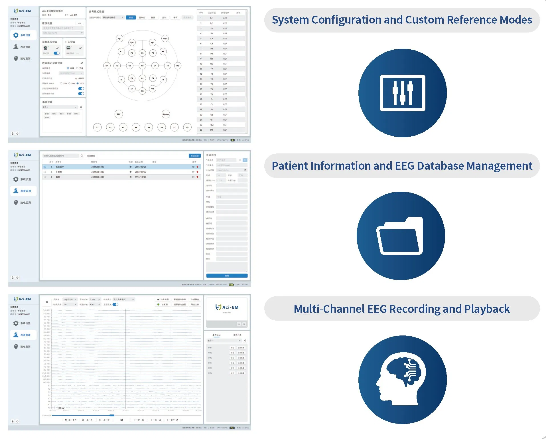 Medical EEG Machine Digital EEG Equipment Medical Instrument EEG System