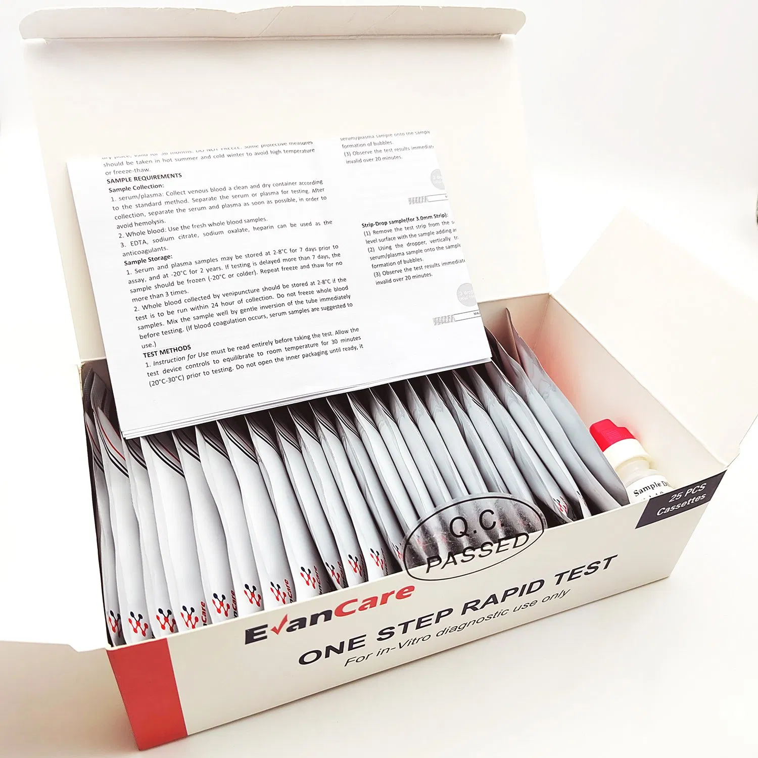 Evancare in Vitro Diagnostic Test Kit Hbsag, Hbeag, HBsAb, Hbeab, Hbcab Test Kit Test with Wholesale Price