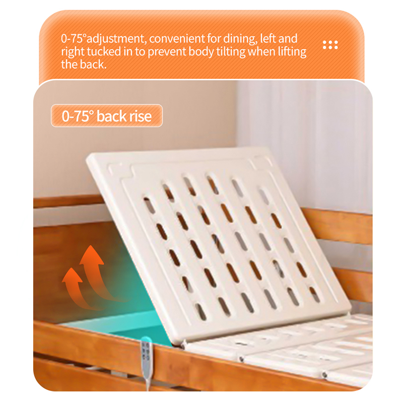 Medical Nursing Bed Wooden Multifunctional Nursing Bed