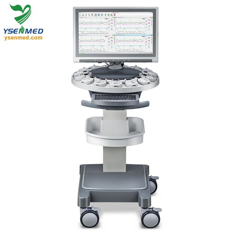 Fts-6 Medical Baby Heartbeat Ctg Monitor Fetal Doppler Mobile Central Monitoring System