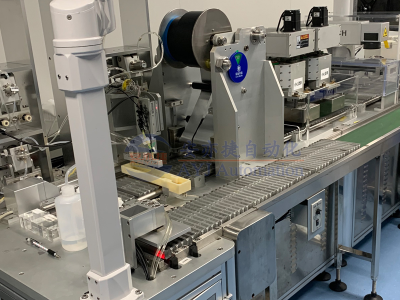 We are a provider of IVD(in vitro diagnostic reagent) production equipments.