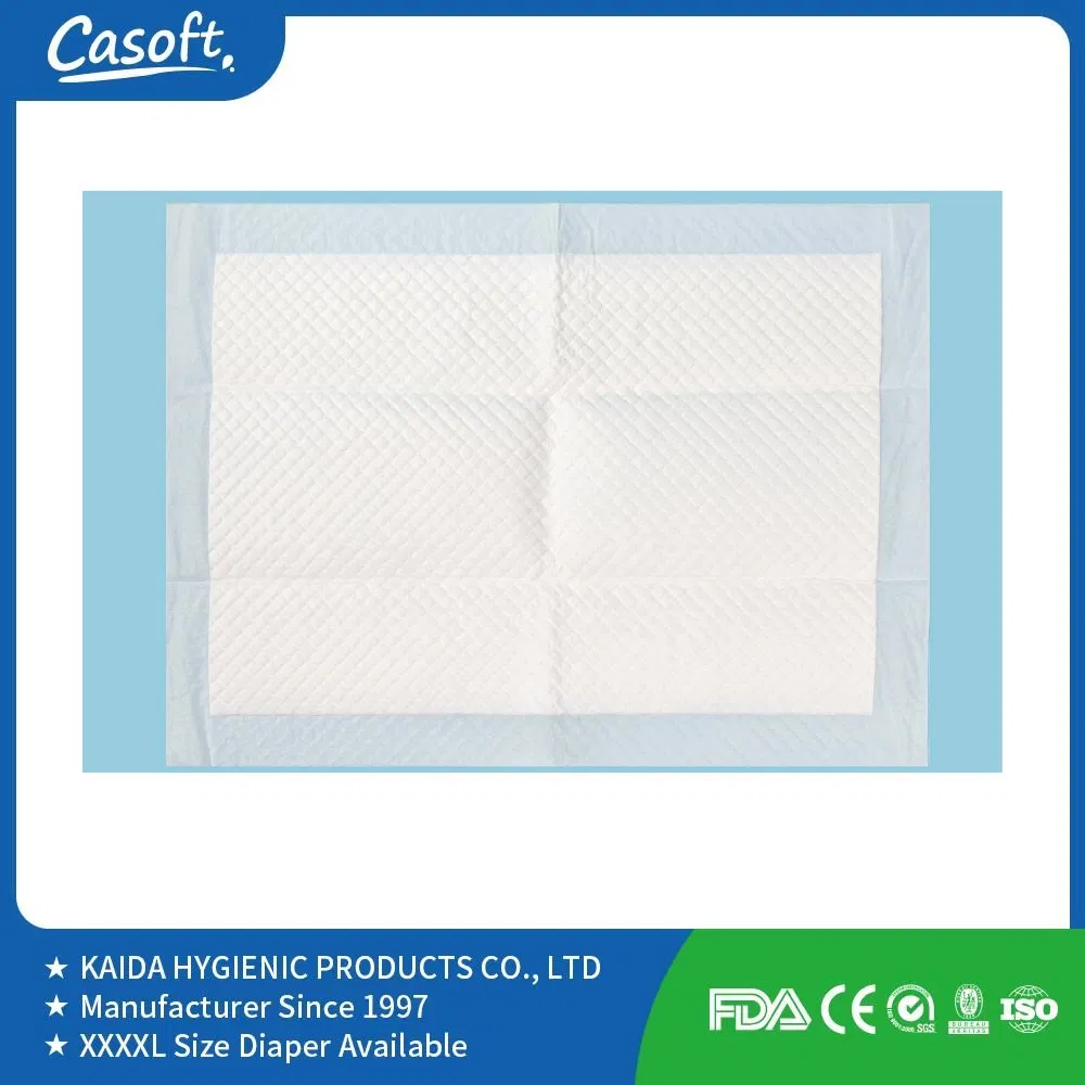 Hygienic Nursing Care Casoft Eco Friendly for Inconvenient Adults Factory Direct Sell in Philippines Russia Korea Us China Disposable Urine Pads Underpad