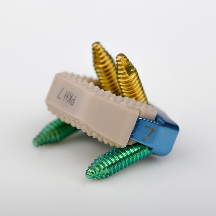 Spine Cervical Cage with Plate and Screw Peek Cage Orthopedic Implants