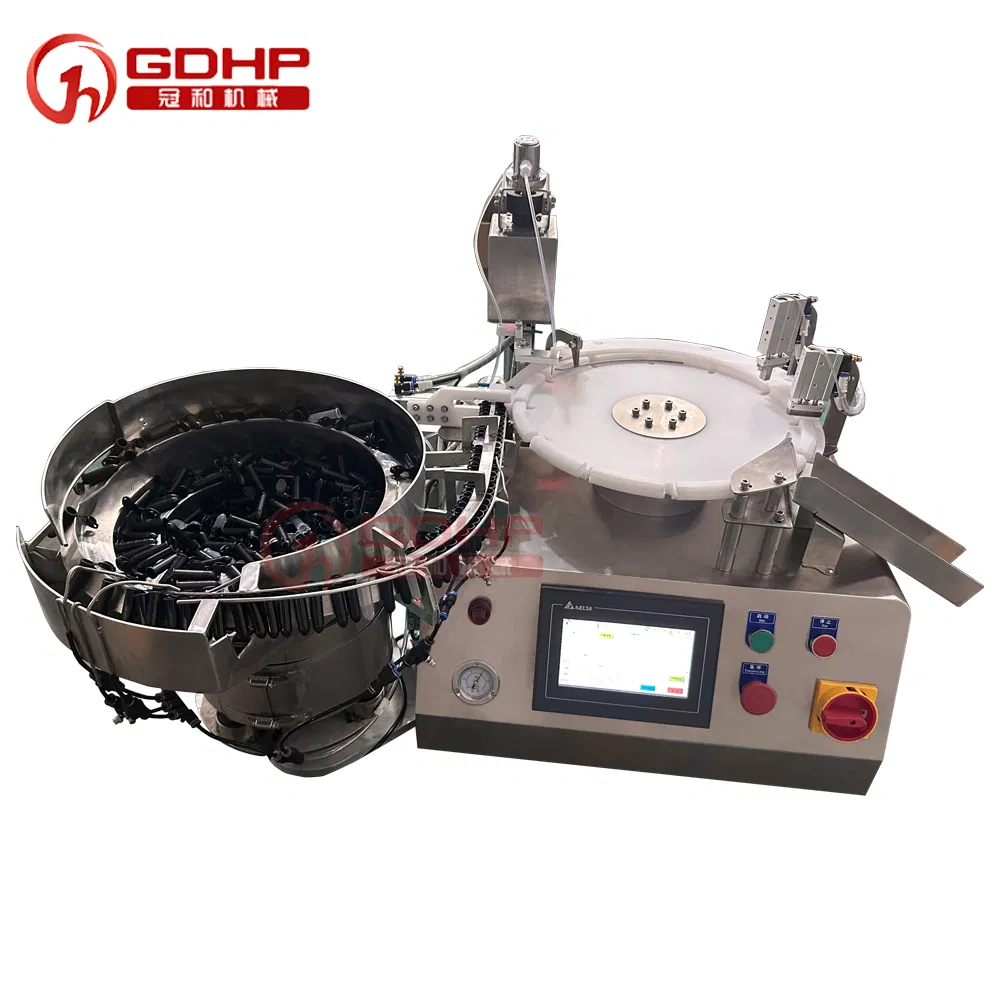 Automatic in Vitro Diagnostic Antigen Reagents 0.1ml- 1ml Vail Bottle Tube Liquid Peristaltic Pump Filling Capping Packaging Sealing Machine