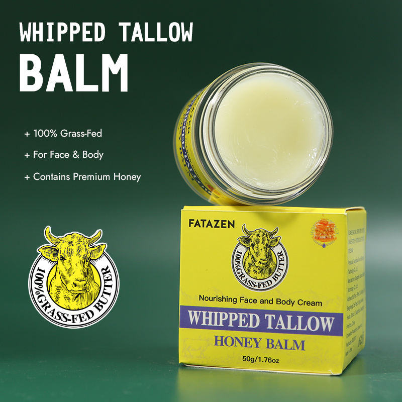 Wholesale Best Price Skincare Balm Grass Fed Beef Tallow Cream Natural Beef Tallow Honey Balm Moisturize Skin Care Product