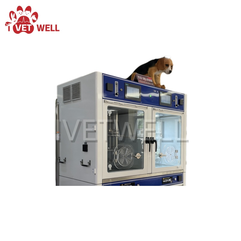 Intelligent Environmental Control Veterinary ICU with 10-20 Ventilations/Hour Carbon Light Disinfection