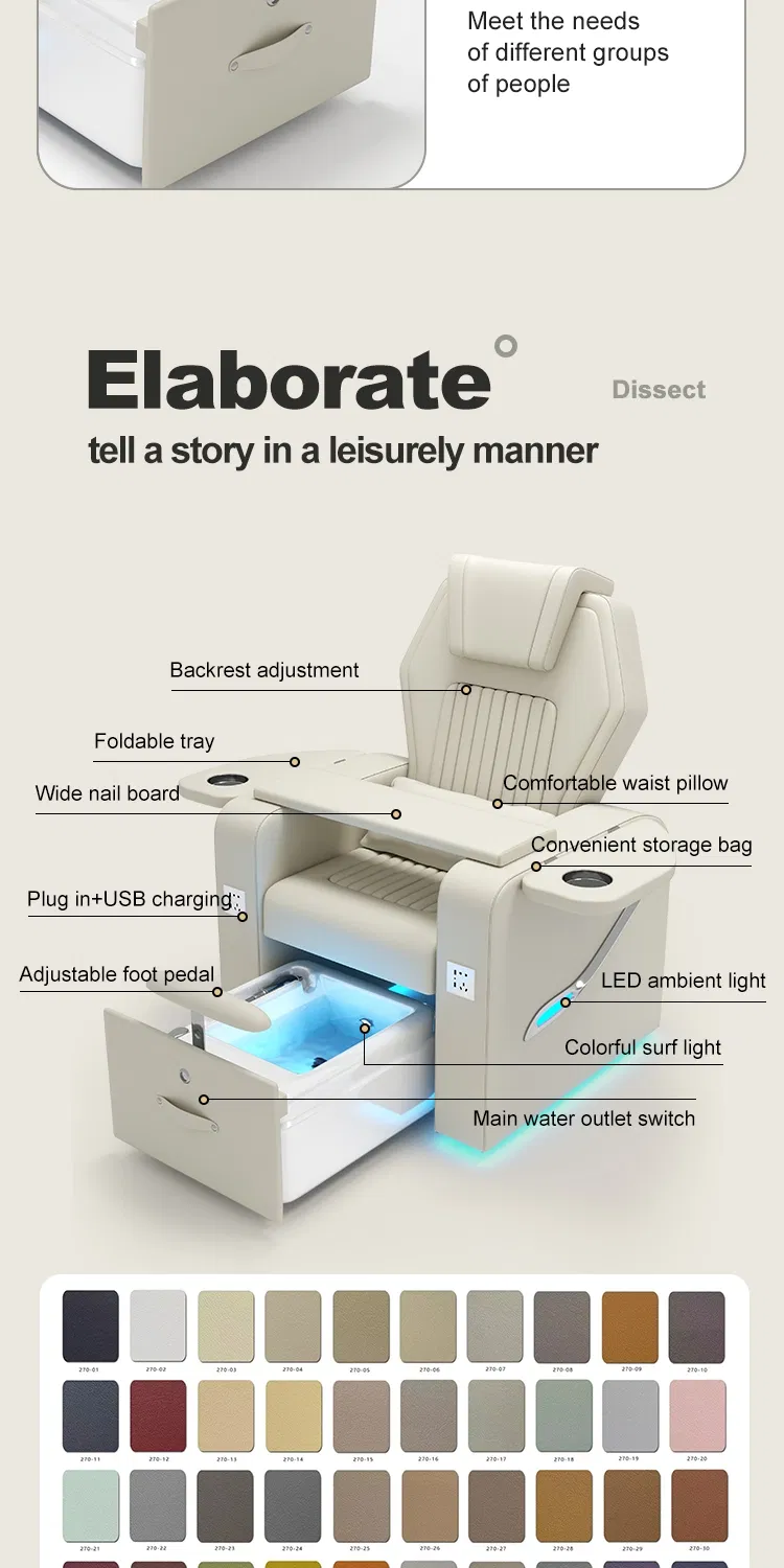 Pedicure Chair View 10