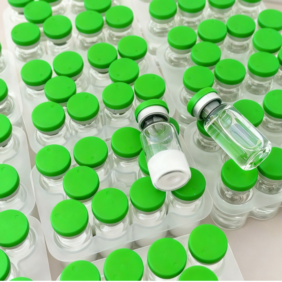 GMP Factory Wholesale Aging Peptide Glow Promote Repair Beauty Products Glow Peptides Powder Vial