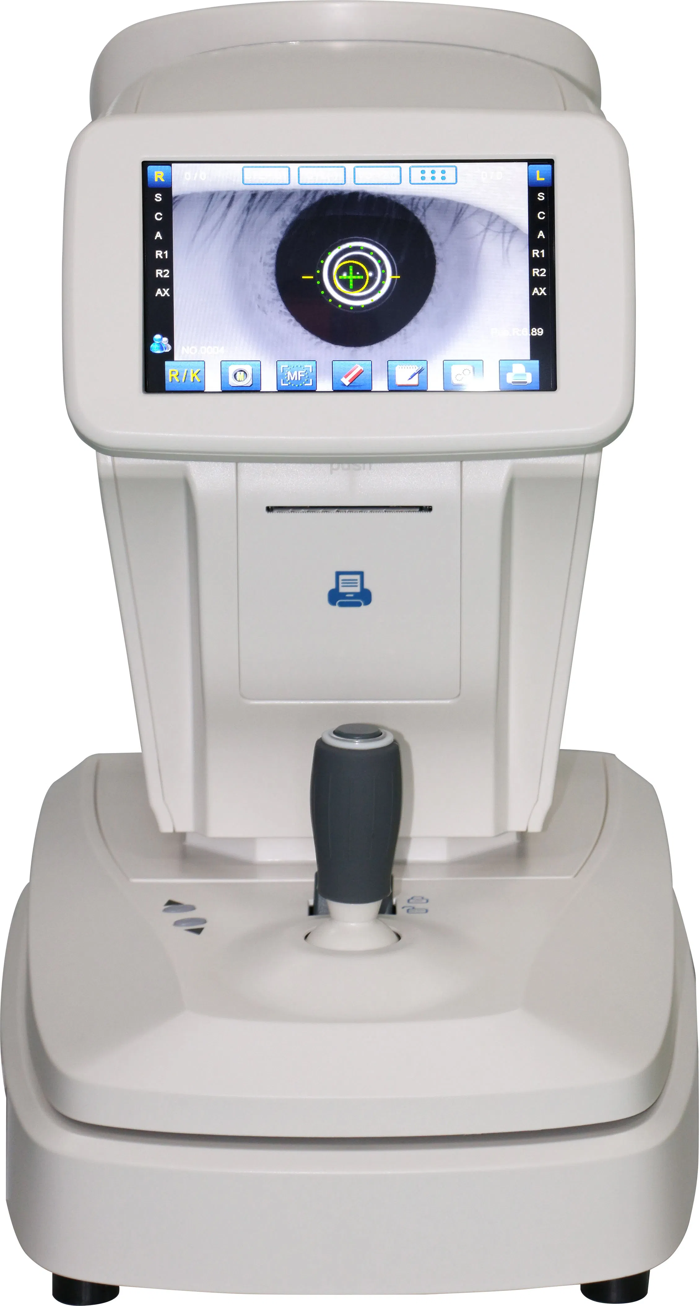 High Quality Chinese Ophthalmic Equipment 7\"Touch Screen Auto Refractometer Keratometer Slit Lamp Rebound Tonometer
