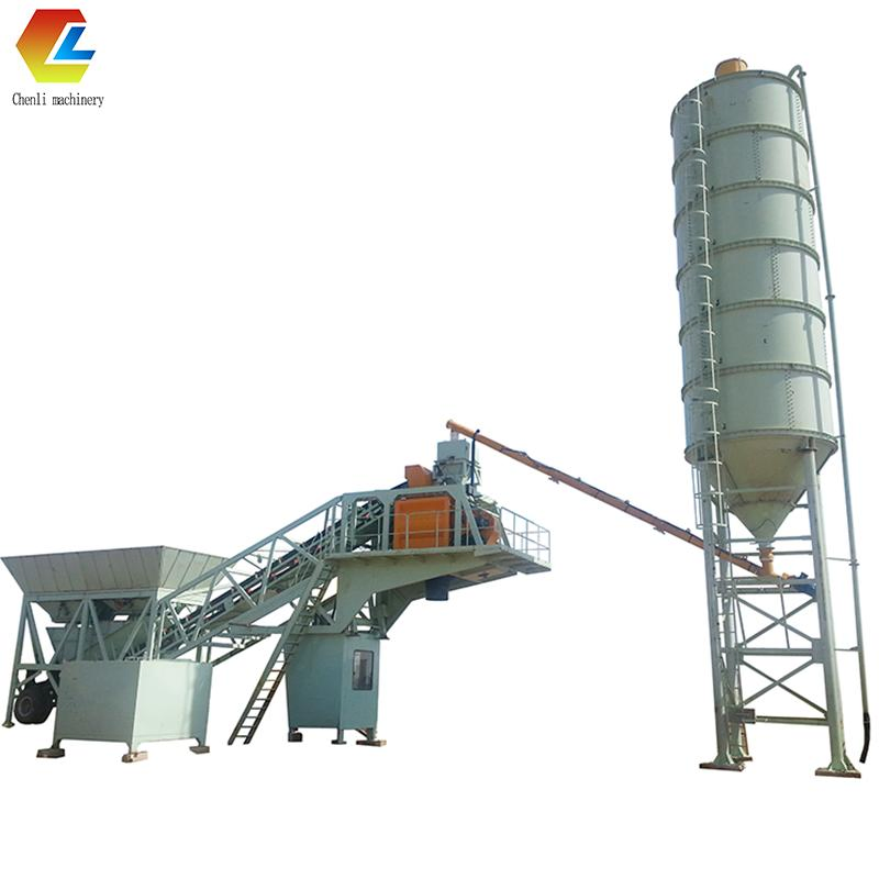Rmc Concrete Mixing Plant in Nepal Mobile Concrete Batching Plant