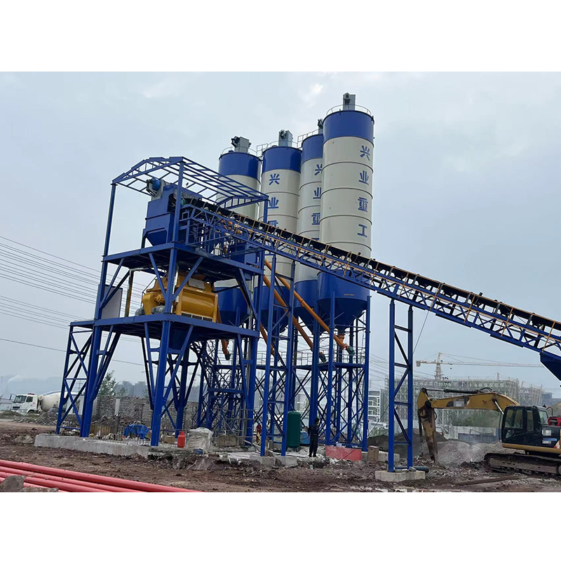 Construction Machinery Cement Plant 180 Cubic Meters Concrete Mixing Plant