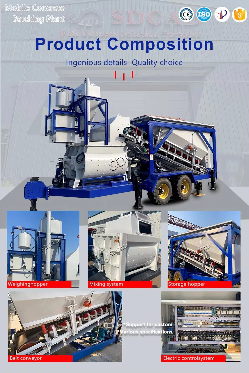 Equipment Advantages