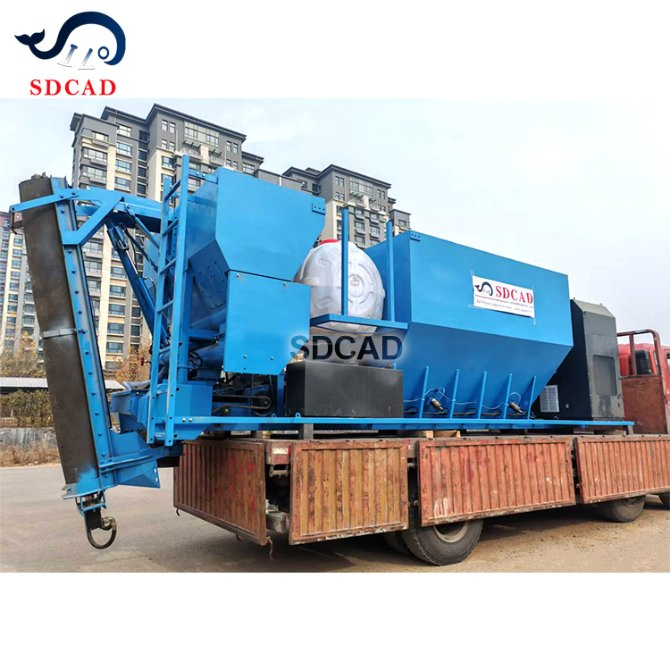 Portable Volumetric Electric Concrete Mixer Truck Volumetric Concrete Batching Plant