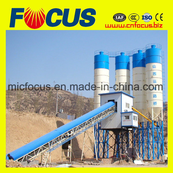 Factory Offered Hzs90 90m3/H Automated Concrete Mix Plant