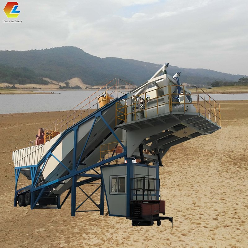 Car Mixer Concrete Batching Plant Ready Mix Concrete Plant