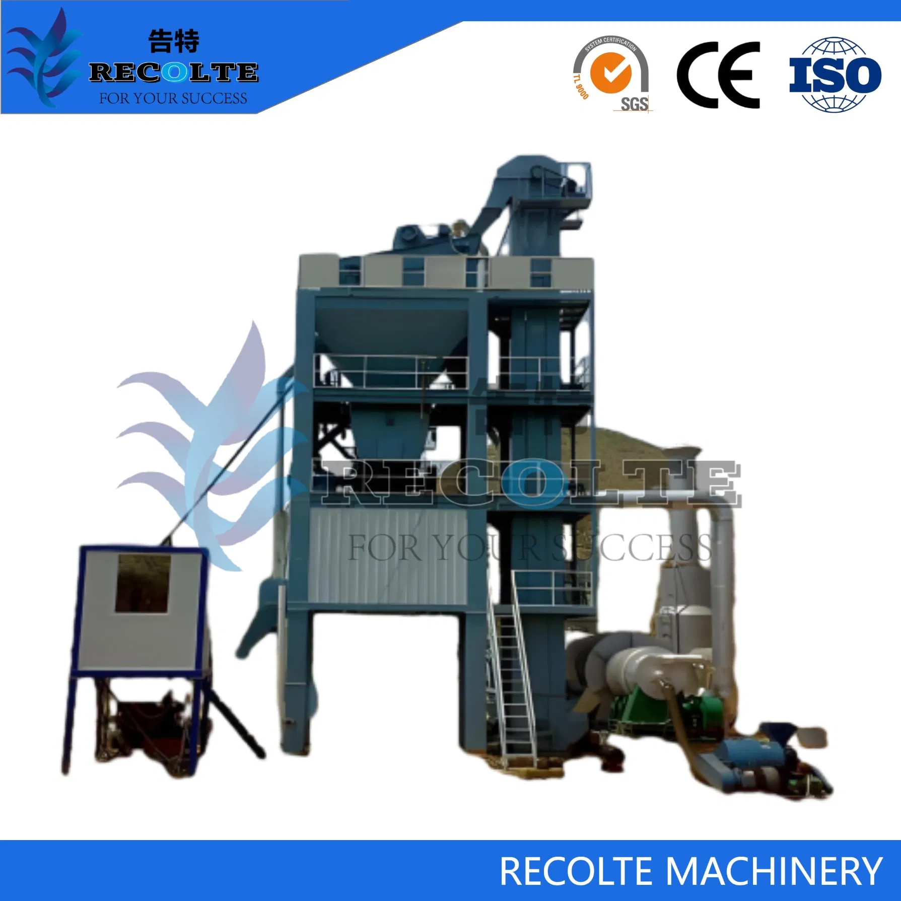80t /Asphalt Mixing Plant / Asphalt Batching Plant/Eco-Friendly Burner for Reduced Emissions