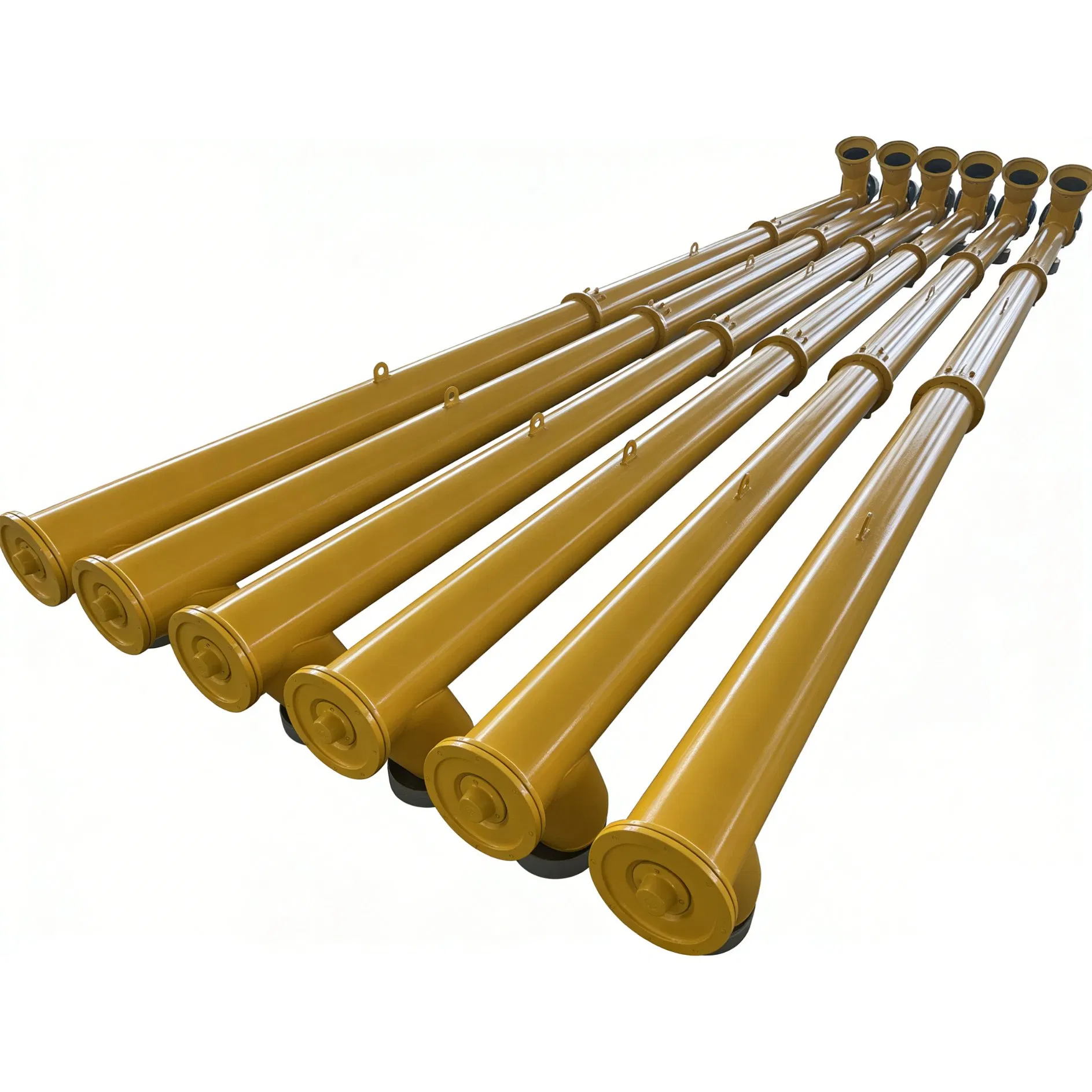 High-Efficiency Cement Screw Conveyor for Concrete Batching Plants Customizable