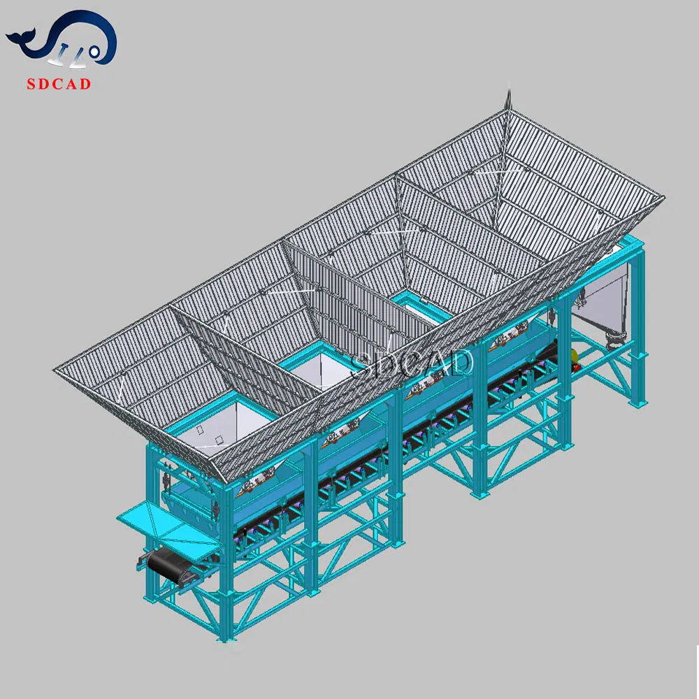Affordable Concrete Dry Batching Plant with High Output Capacity and Minimal Operational Costs