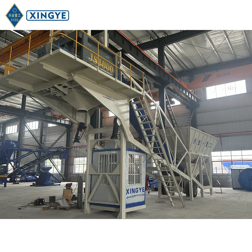 High-Quality 60m3 Mobile Concrete Batching Plant From China