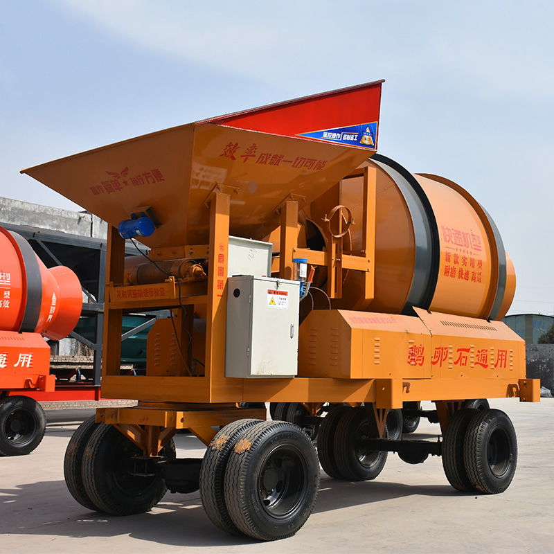 20m3/H 30m3/H 60m3/H 100m3/H Ready Wet Mix Mini Small Portable Mobile Concrete Batching Plant Diesel Concrete Mixer