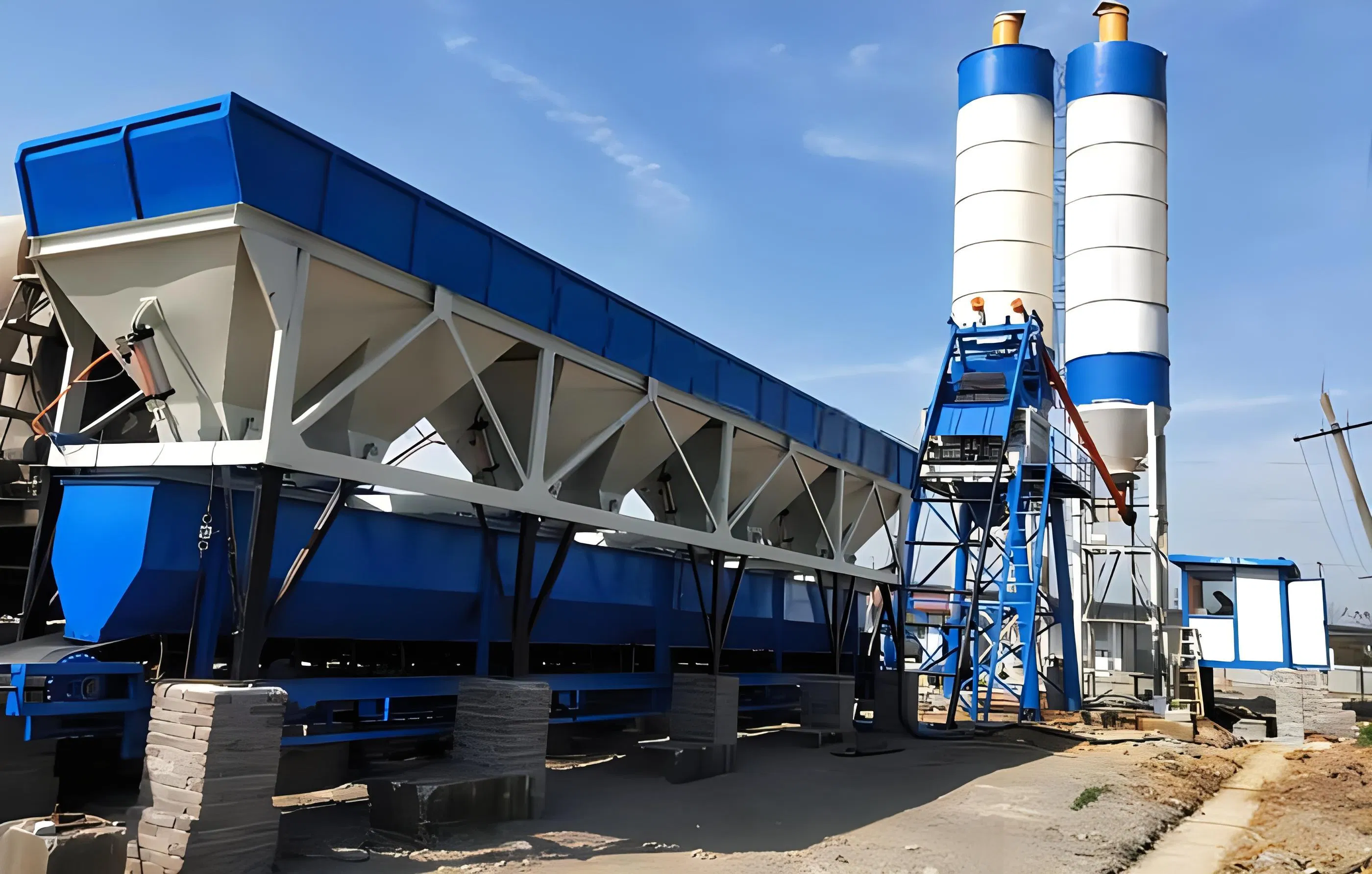 High-Capacity/Hzs 100 M3/H Unlock Efficiency with Our Range of Concrete Mixing Plant Concrete Batching Plant