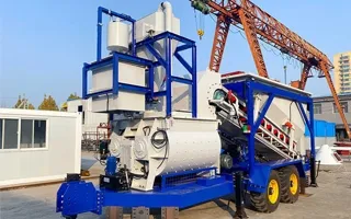 Simple Mobile Concrete Plant