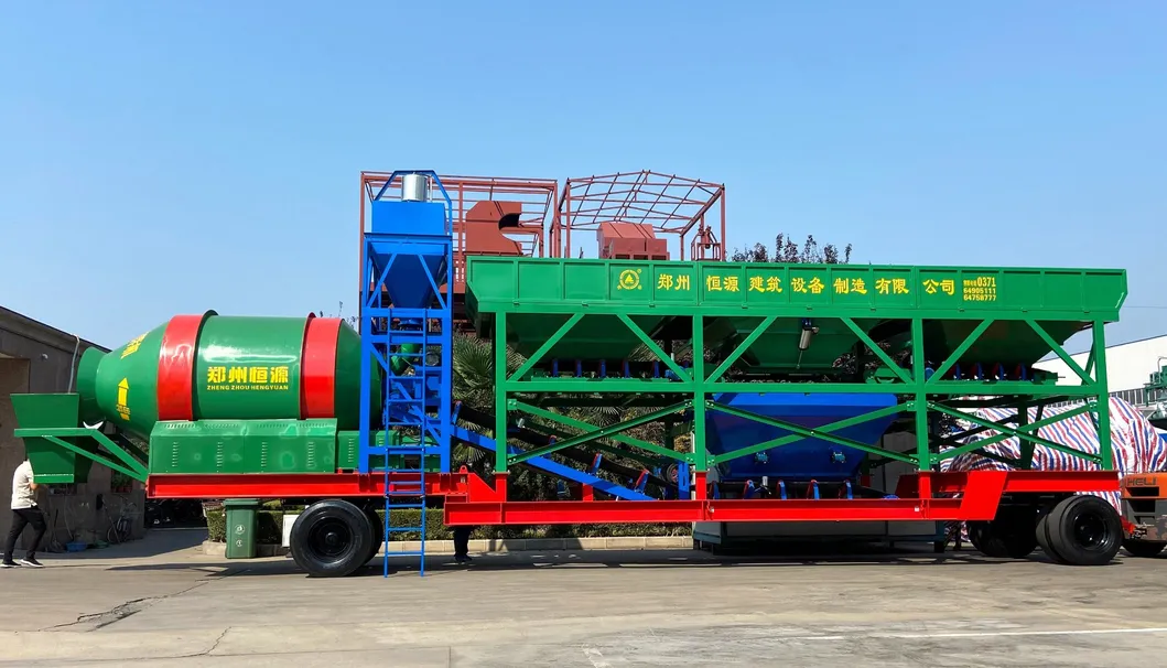 Mobile Concrete Batching Plant