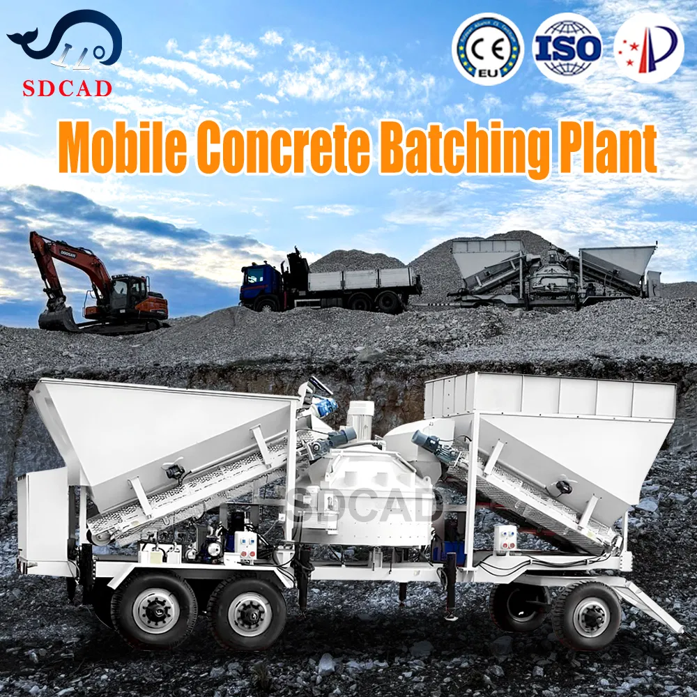 Mobile Concrete Batching Plant