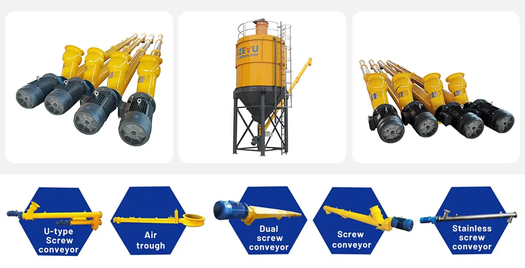 High Efficiency Cement Screw Conveyor