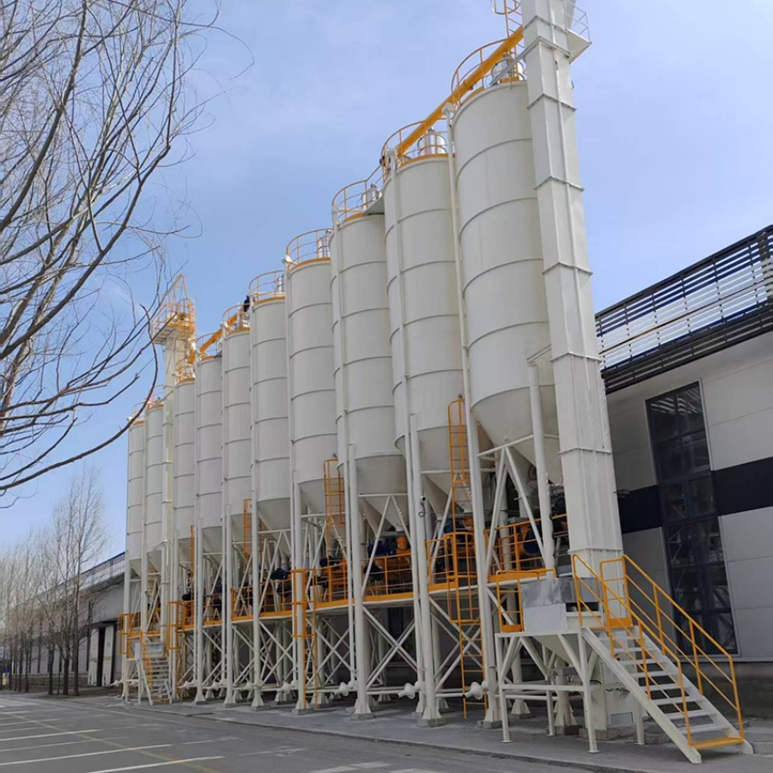 Skid-Mounted Energy-Saving Dry Mix Mortar Turnkey Plant Production Line