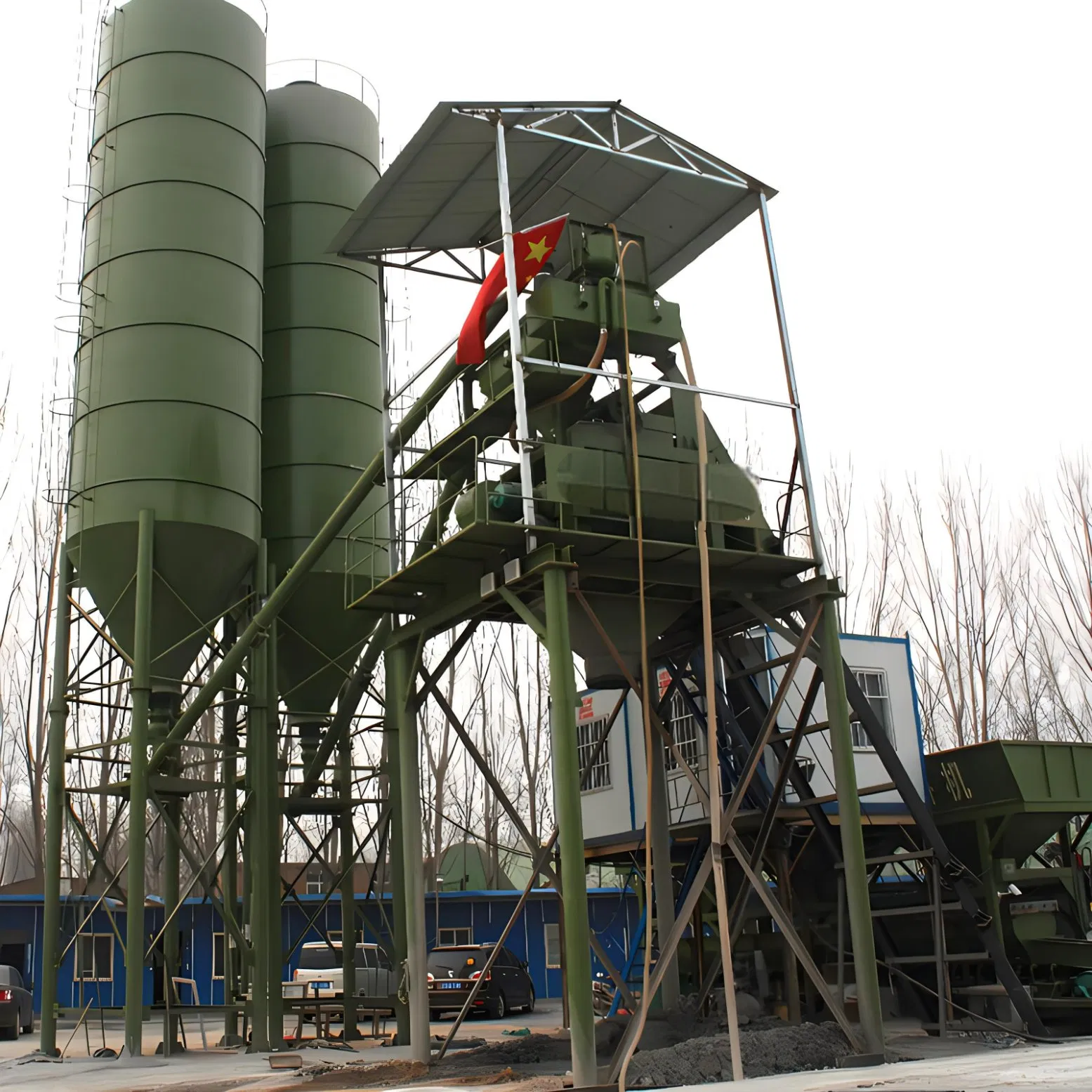 Hzs75 M3/H Modular Concrete Batching Plant: Flexible Configuration Options