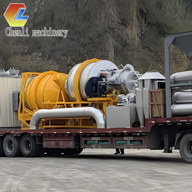 Eco-Friendly Mobile Small Bitumen Asphalt Concrete Mixer Batching Plant