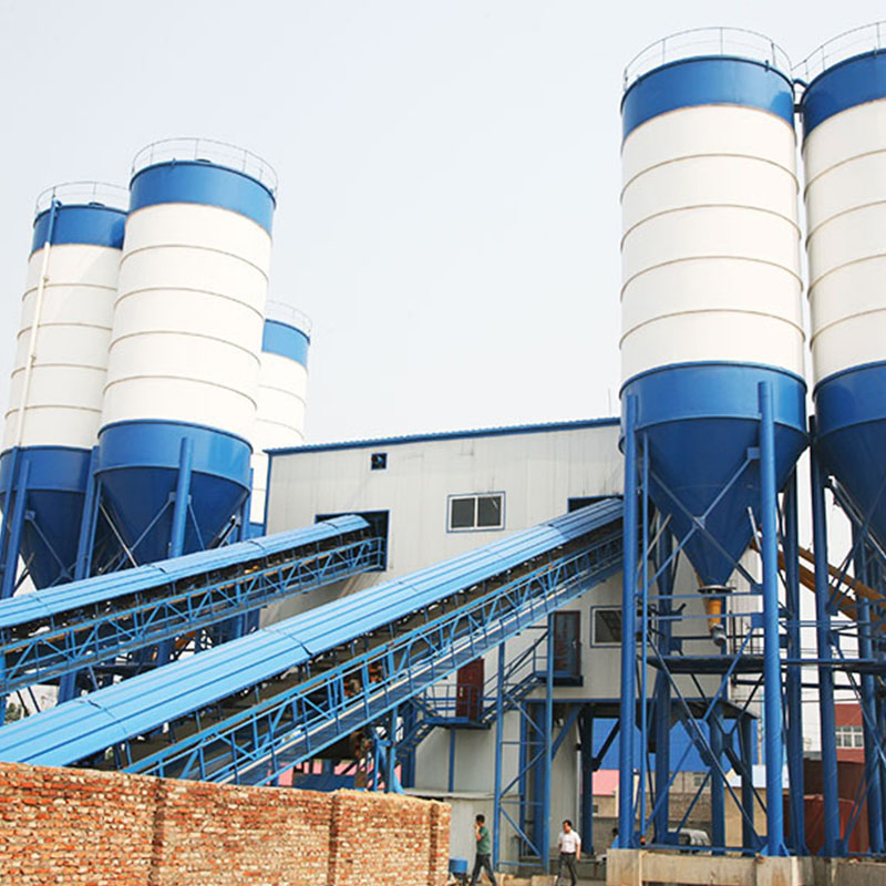 Cement Mixer Aggregate Concrete Batching Plants Hzs120 High Concrete Mixing Plant