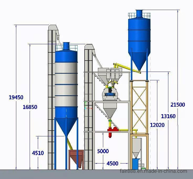 Factory Price 10-100ton/H Precast Dry Portable Ready Mobile Mini Mix Cement Batching Plant for Building Material