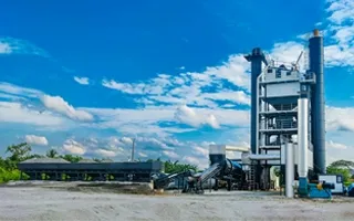 Stationary Batch Mix Asphalt Plant