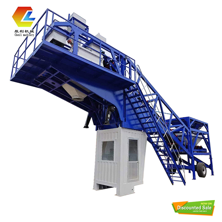 Eco-Friendly Mini Concrete Mixing Factory Supply Cement Concrete Batching Plant