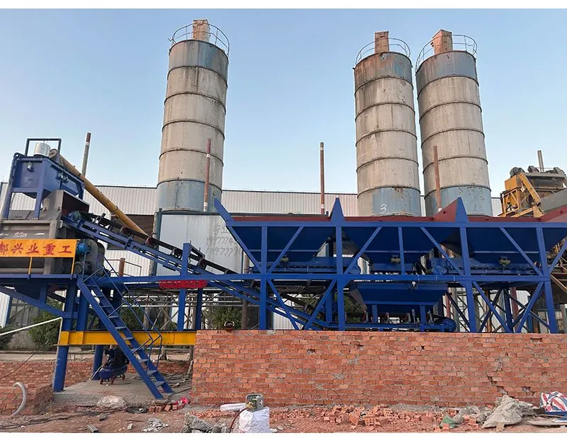 Mobile 60m3/H Concrete Batching Plant