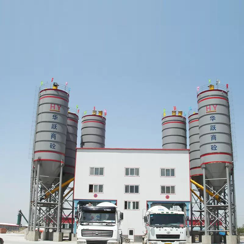 Hls Concrete Batching Plant Optimized Mixing Efficiency, Stable Operation, Suitable for Continuous Production