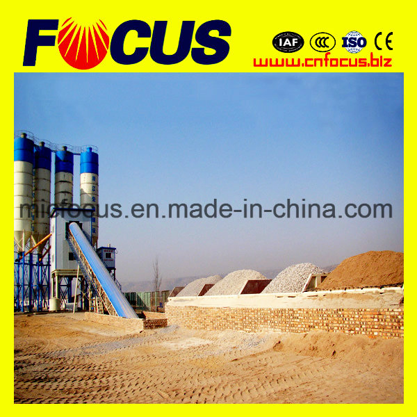 Factory Offered Hzs90 90m3/H Automated Concrete Mix Plant