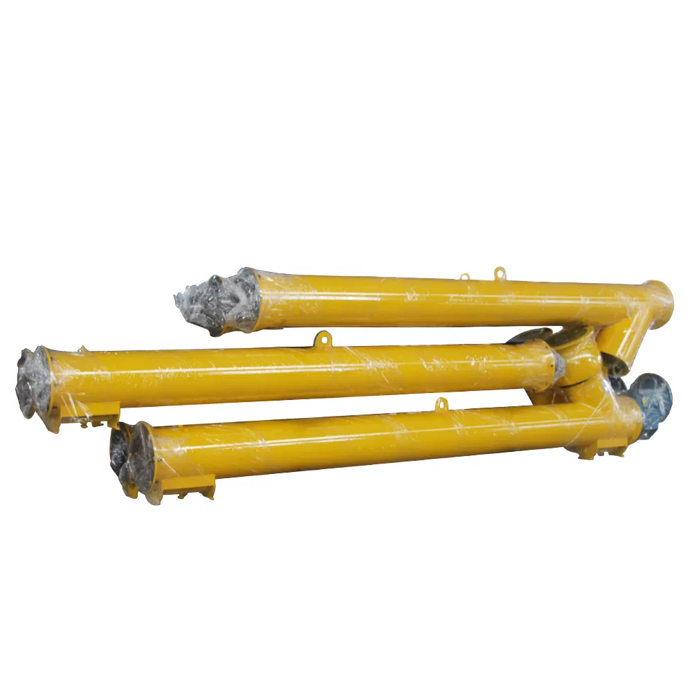 High Efficiency Cement Screw Conveyor for Concrete Batching Plants Customizable