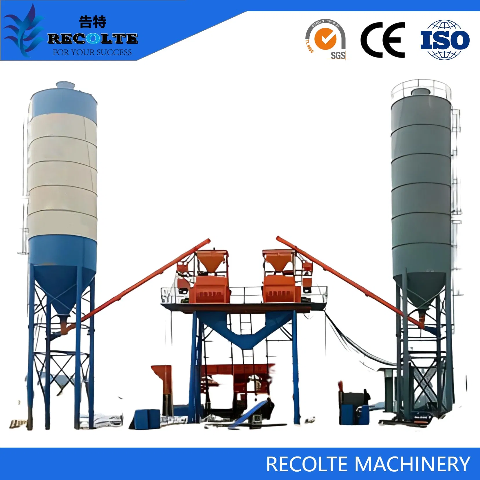 Modular Concrete Batching Plant: Flexible Configuration Options Hzs25 M3/H