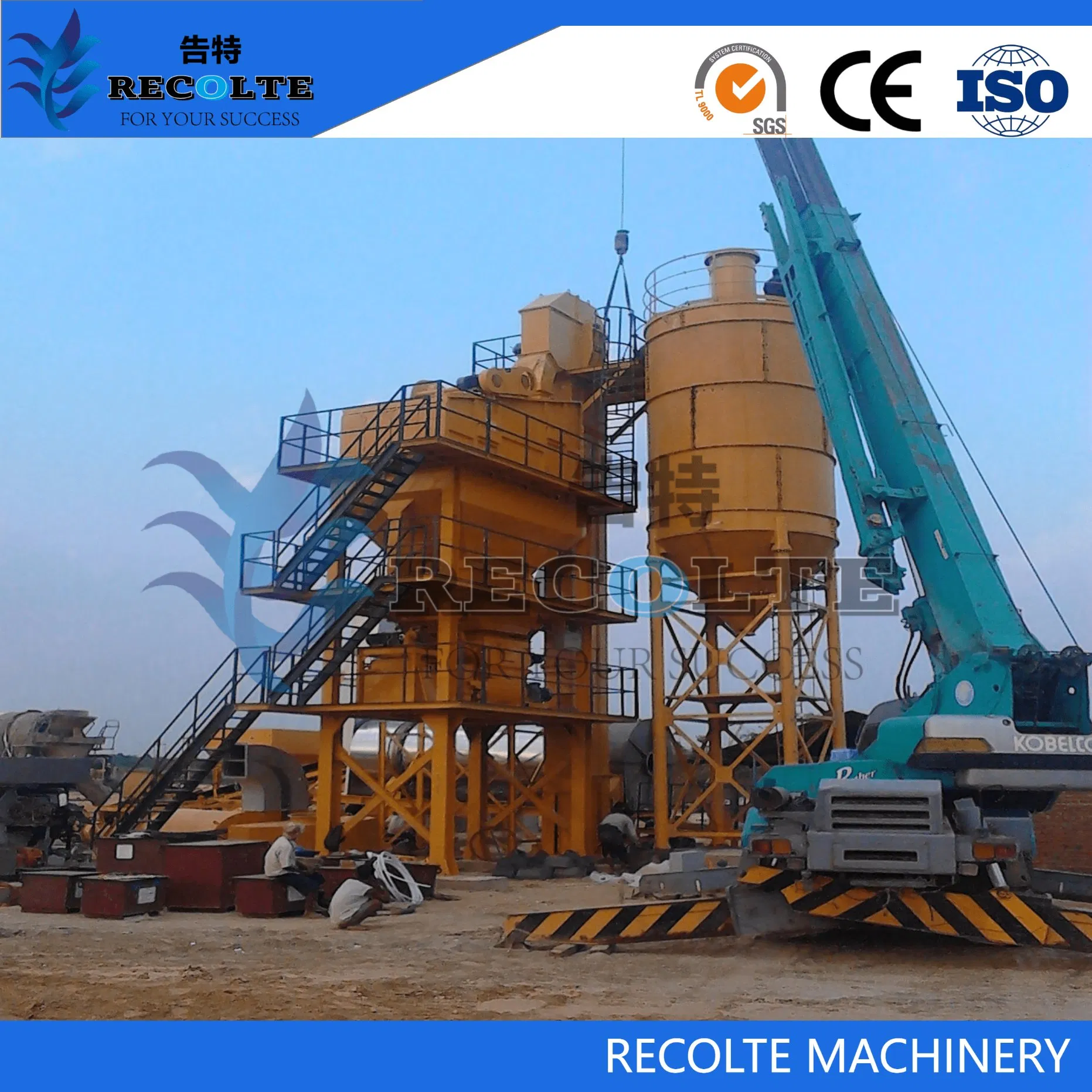 80t /Modular Assembly for Scalability/Asphalt Mixing Plant / Asphalt Batching Plant