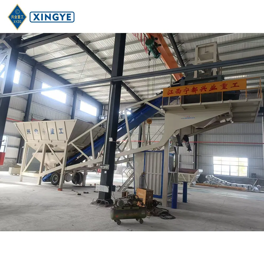 High-Quality 60m3 Mobile Concrete Batching Plant From China