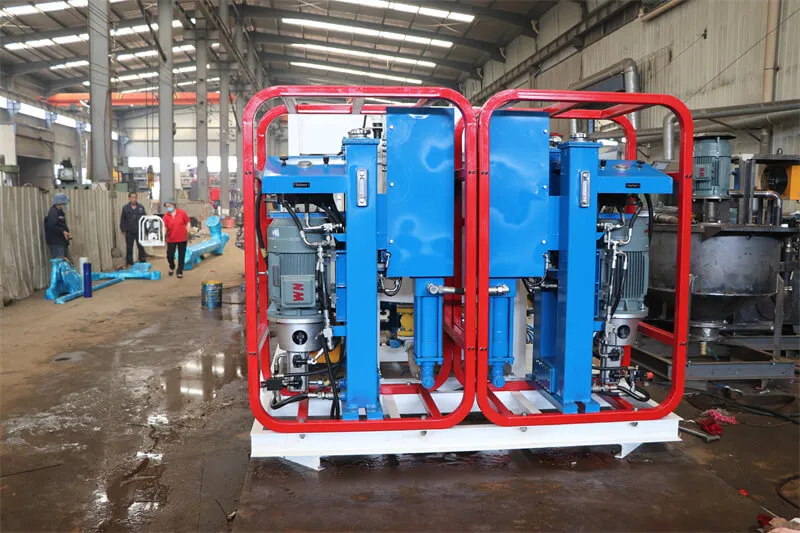 Automatic grouting unit