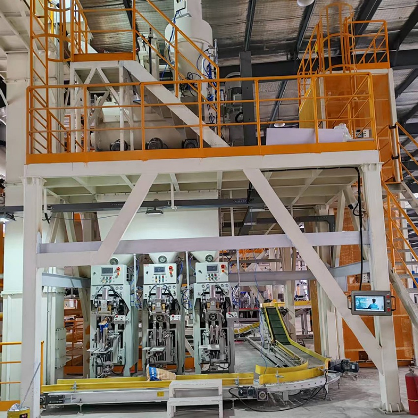 Skid-Mounted Energy-Saving Dry Mix Mortar Turnkey Plant Production Line