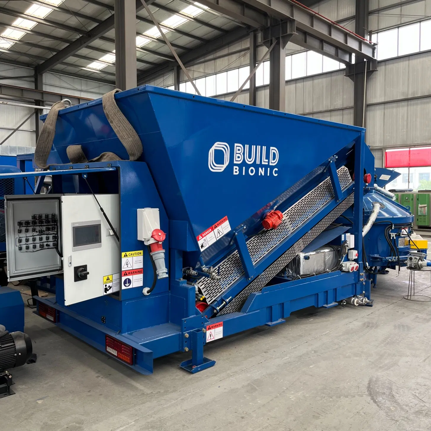 Trialer Type Mobile Mini Small Concrete Batching Mixing Plant for Construction Site