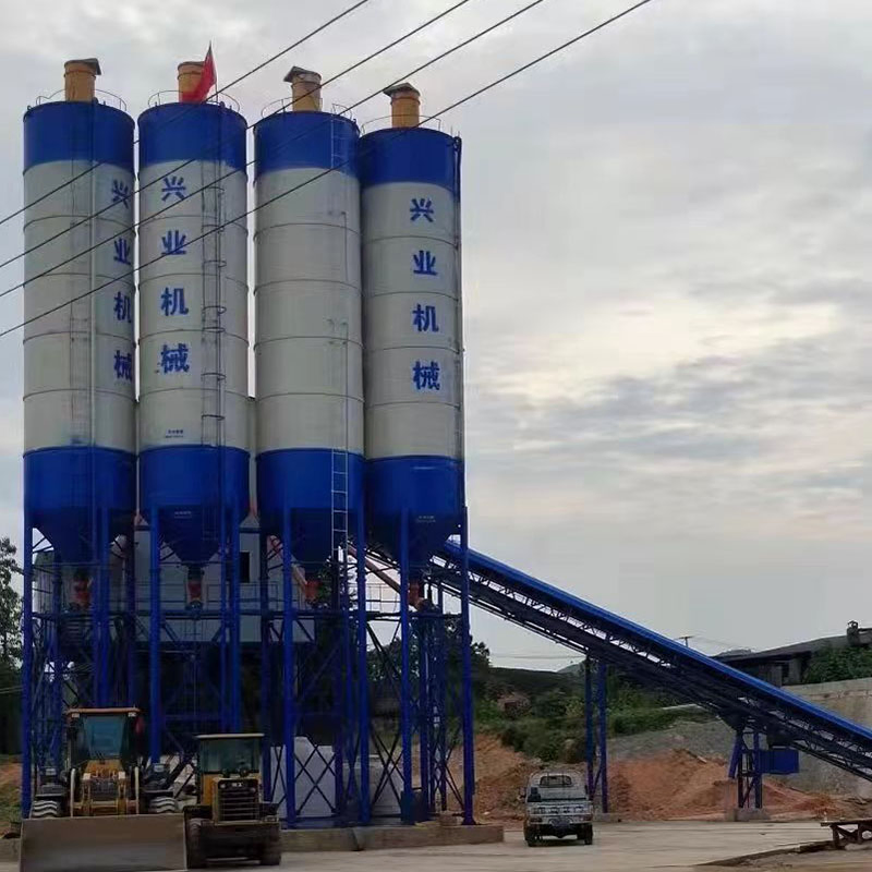 Cement Mixer Aggregate Concrete Batching Plants Hzs120 High Concrete Mixing Plant