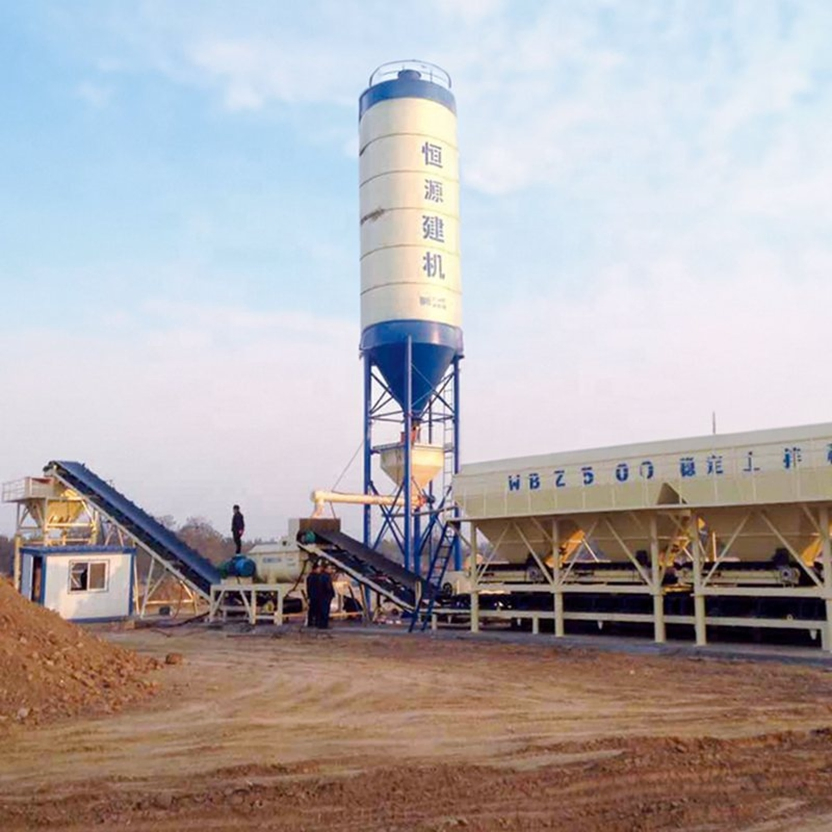 Factory Price CE ISO Automatic Fast Move Concrete Batching Plant Stabilizer Continuous Mobile Stabilized Soil Mixing Station